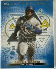 Adolis Garcia [Blue] #93 Baseball Cards 2022 Topps Inception Prices