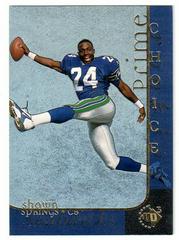 Shawn Springs Football Cards 1997 Upper Deck UD3 Prices