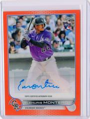 Elehuris Montero [Orange] #AC-EM Baseball Cards 2022 Topps Chrome Update Autographs Prices