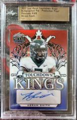 Abram Smith [Red White Blue Prismatic] #BA-AS1 Football Cards 2022 Leaf Metal Draft Autographs Prices