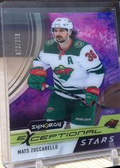 Mats Zuccarello Hockey Cards 2021 Upper Deck Synergy Exceptional Stars Prices