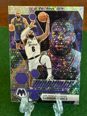 LeBron James [Fast Break] #3 Basketball Cards 2022 Panini Mosaic Montage Prices