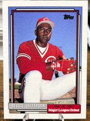 Reggie Jefferson #89 Baseball Cards 1992 Topps '91 M.L. Debut Prices