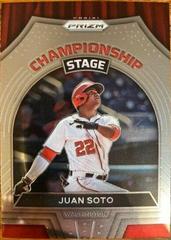 Juan Soto #CS-7 Baseball Cards 2022 Panini Prizm Championship Stage Prices