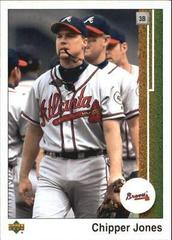 Chipper Jones #92 Baseball Cards 2002 UD Authentics Prices