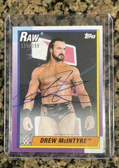 Drew McIntyre [Purple] Wrestling Cards 2021 Topps Heritage WWE Autographs Prices