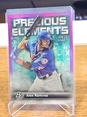 Alex Ramirez [Purple] #PE-12 Baseball Cards 2023 Bowman Platinum Precious Elements Prices