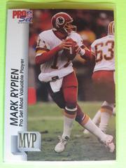 Mark Rypien Football Cards 1992 Pro Set Gold MVP's Prices