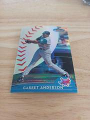 Garret Anderson [Gold Refractor] #5 Baseball Cards 2000 Finest Prices