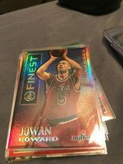 Juwan Howard [Borderless] #M20 Basketball Cards 1995 Finest Mystery Prices