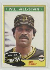 Jim Bibby #430 Baseball Cards 1981 Topps Prices
