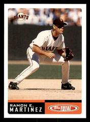 Ramon E. Martinez Baseball Cards 2002 Topps Total Prices
