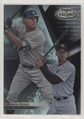 Aaron Judge [Class 3 Black] #2 Baseball Cards 2018 Topps Gold Label Prices