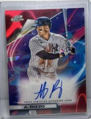 Anthony Rizzo [Red Flare] #CCA-RIZ Baseball Cards 2022 Topps Cosmic Chrome Autographs Prices