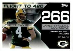 Brett Favre #BF266 Football Cards 2008 Topps Brett Favre Collection Prices