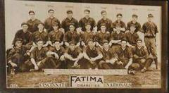 Cincinnati Nationals Baseball Cards 1913 T200 Fatima Team Prices
