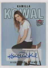 Kamilla Kowal Hockey Cards 2021 Ultra High Profile Fans Autographs Prices