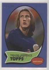Trevor Lawrence [Blue] #11 Football Cards 2021 Topps X Trevor Lawrence Prices