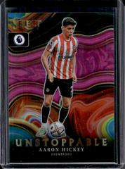 Aaron Hickey [Pink] #11 Soccer Cards 2022 Panini Select Premier League Unstoppable Prices