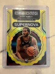 Evan Mobley [Yellow Flood] #1 Basketball Cards 2021 Panini Obsidian Supernova Prices