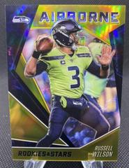 Russell Wilson [Gold] #AB5 Football Cards 2020 Panini Rookies & Stars Airborne Prices