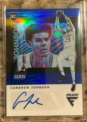 Cameron Johnson [Blue] Basketball Cards 2019 Panini Chronicles Flux Rookie Autographs Prices