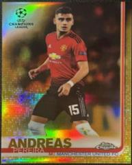 Andreas Pereira [Gold Refractor] #35 Soccer Cards 2018 Topps Chrome UEFA Champions League Prices