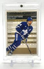 Auston Matthews [Gold] Hockey Cards 2023 Upper Deck Stat Box Fillers Prices