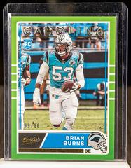 Brian Burns [Gold] #C-14 Football Cards 2019 Panini Chronicles Classics Prices