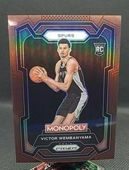 Victor Wembanyama [Brown] #81 Basketball Cards 2023 Panini Prizm Monopoly Prices