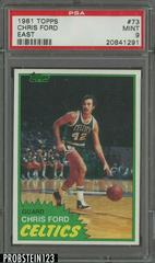 Chris Ford East #73 Basketball Cards 1981 Topps Prices