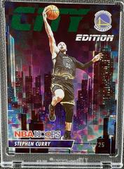 Stephen Curry [Hyper Green] #16 Basketball Cards 2023 Panini Hoops City Edition Prices
