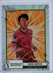 Heung Min Son Soccer Cards 2022 Panini Prizm World Cup Manga Prices