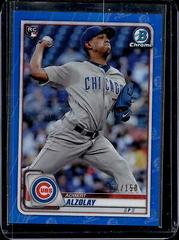 Adbert Alzolay [Blue Refractor] #57 Baseball Cards 2020 Bowman Chrome Prices