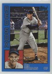 Ted Williams [Blue] #84-12 Baseball Cards 2019 Topps Update 1984 Baseball Prices