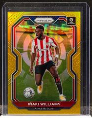 Inaki Williams [Gold] Soccer Cards 2020 Panini Chronicles Prizm La Liga Prices