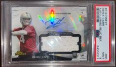 Derek Carr Football Cards 2014 Topps Finest Autograph Jumbo Relic Refractor Prices