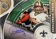 Archie Manning [Neon] #SS-AM Football Cards 2022 Panini Elements Steel Signatures Prices