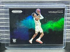 Victor Wembanyama #1 Basketball Cards 2023 Panini Prizm Draft Picks Black Color Blast Prices