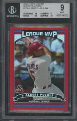 Albert Pujols [Red Refractor] #273 Baseball Cards 2006 Topps Chrome Prices