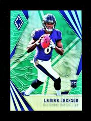 Lamar Jackson [Green] #112 Football Cards 2018 Panini Phoenix Prices