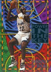 Shaquille O'Neal #7 Basketball Cards 1994 Ultra Power in the Key Prices
