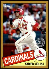 Yadier Molina [Gold] #85-93 Baseball Cards 2020 Topps 1985 35th Anniversary Prices