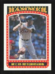 Hank Aaron Baseball Cards 2023 Topps Heritage The Hammer Prices
