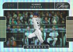 Ichiro [Holo Gold] Baseball Cards 2022 Panini Three and Two Moments Prices