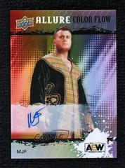 MJF [Full Rainbow Autograph] #R-48 Wrestling Cards 2022 Upper Deck Allure AEW Color Flow Prices