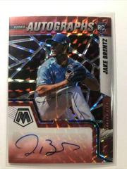 Jake Brentz [Holo] #RAM-BR Baseball Cards 2022 Panini Mosaic Rookie Autographs Prices