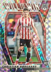 Christian Norgaard #23 Soccer Cards 2021 Panini Mosaic Premier League Will to Win Prices