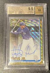 Fernando Tatis Jr. [Gold Refractor] Baseball Cards 2019 Topps Chrome Autographs Prices