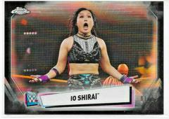 Io Shirai [Black Refractor] #83 Wrestling Cards 2021 Topps Chrome WWE Prices